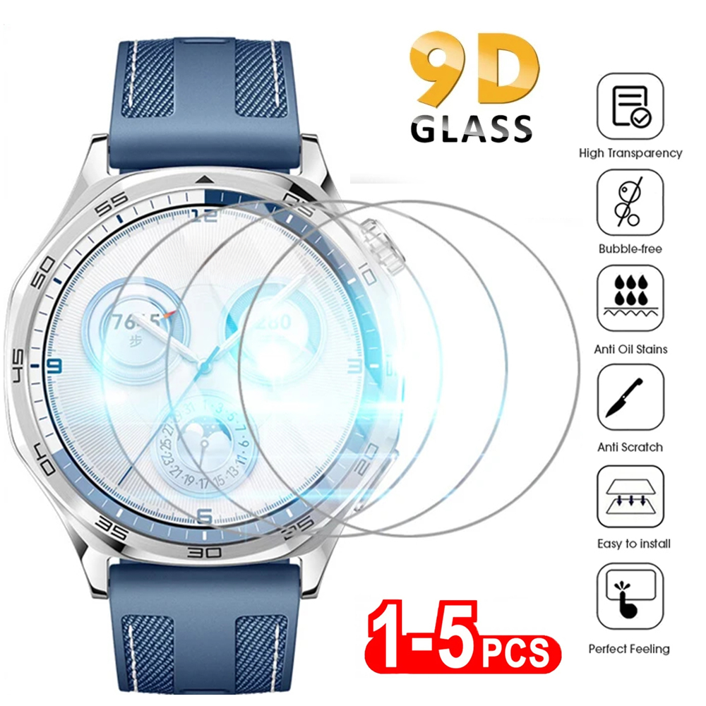 Watch Face Protector - Huawei Watch用スクリーンプロテクターガラス,HD保護アクセサリー,傷に強い,gt5 pro,46mm, 42mm, 41mm