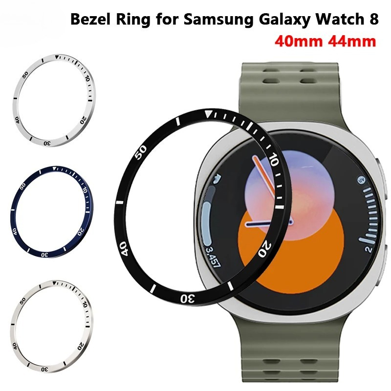 Samsung Smartwatch Accessories - Samsung Galaxy Watch 8 40mm 44mm用ベゼルリング