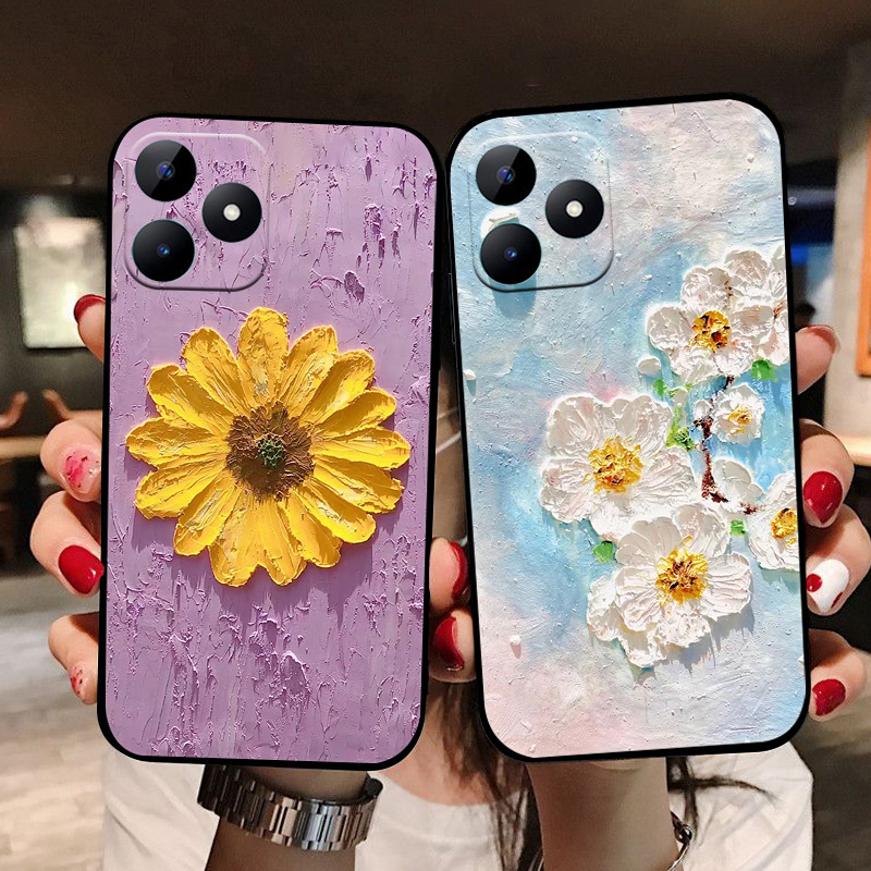 Realme 注 50 ケースかわいいファッションカバーシリ - Realme Note 50 のレビューと価格