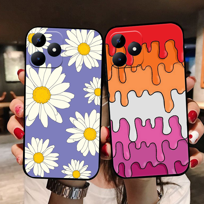 Realme 注 50 ケースかわいいファッションカバーシリ - Realme Note 50 のレビューと価格
