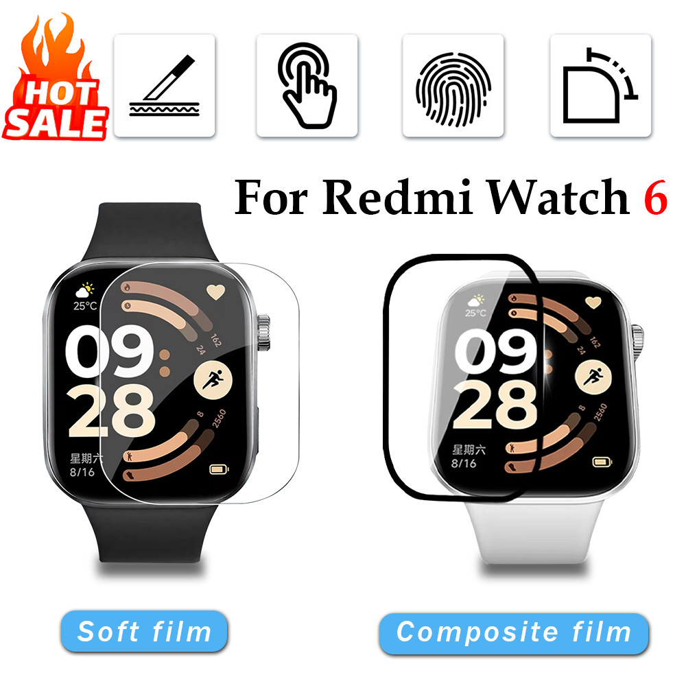 1-5 個のソフトフィルム Xiaomi Redmi Wat - Watch Face Protector のレビューと価格