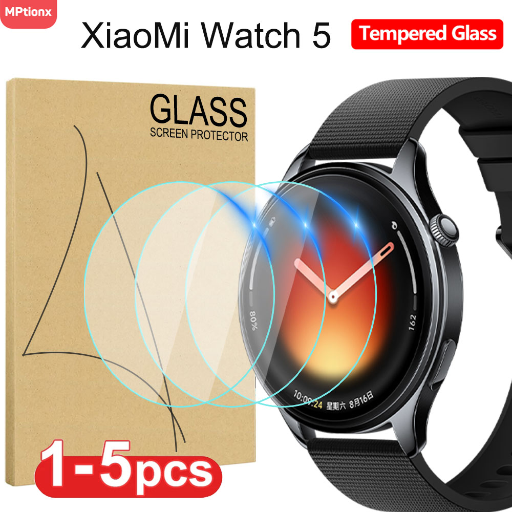強化ガラス Xiaomi Watch 5 スマートウォッチ用 - Watch Face Protector のレビューと価格