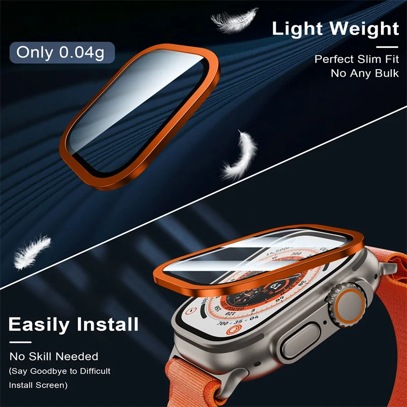 Apple Watch Ultra 用強化ガラス 49mm  - Smart Watch Accessories のレビューと価格