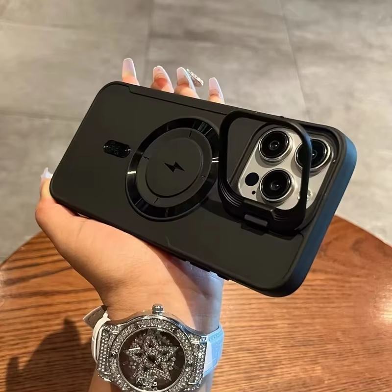 新しいキックスタンド付きマグセーフ対応iPhoneケース i - Magnetic Charging Stand のレビューと価格