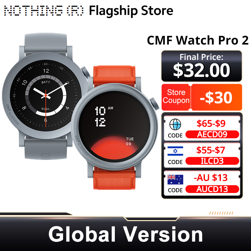 CMF by Nothing グローバル版 ウォッチ プロ  - Smartwatch X のレビューと価格