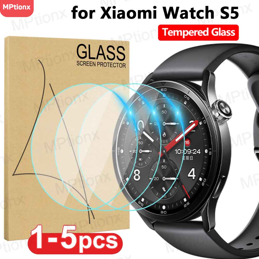 強化ガラス Xiaomi Watch S5 スマートウォッチ - Watch Face Protector のレビューと価格
