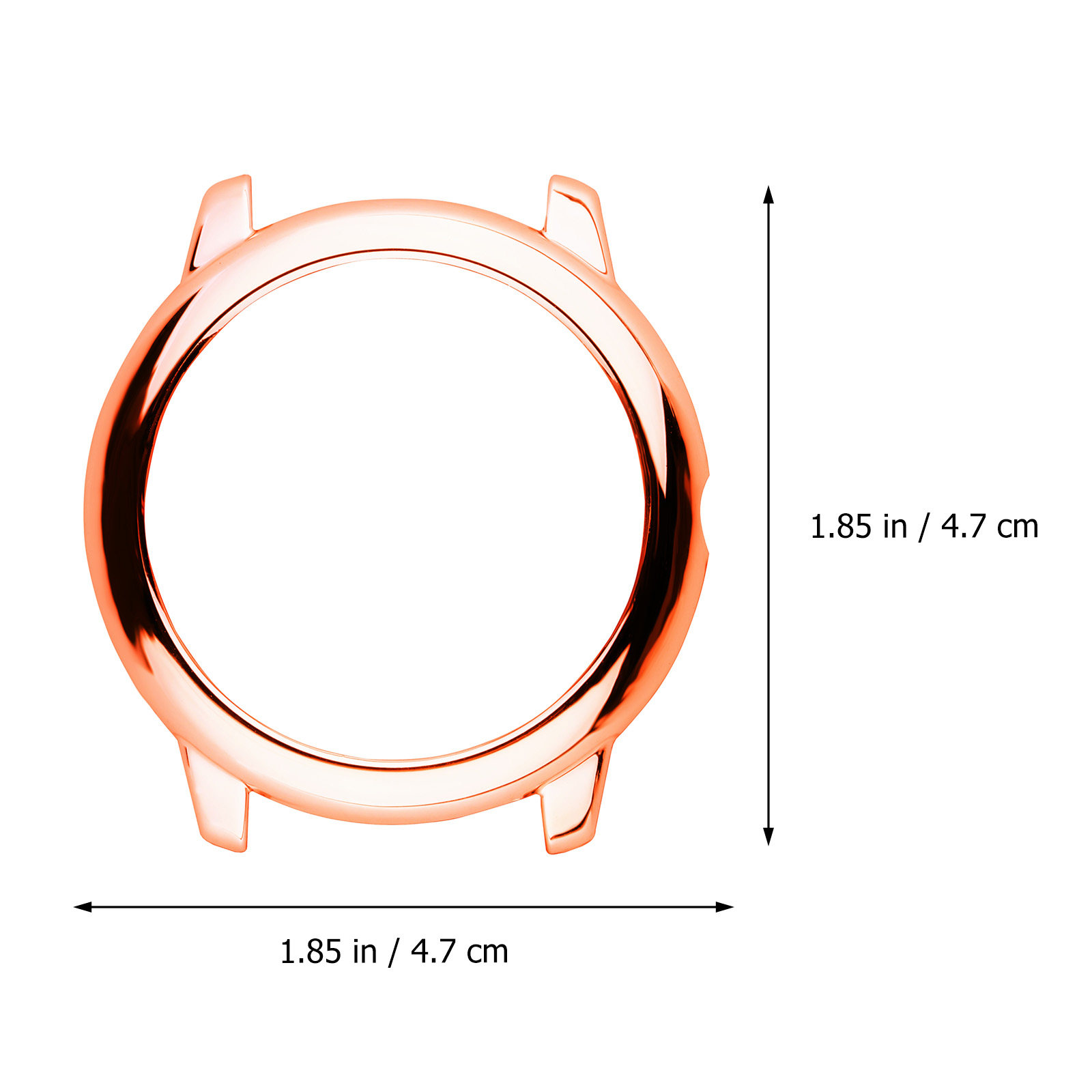 1個入りメタルカラー保護ケース時計フレームカバー、傷防止、H - Smart Watch Accessories のレビューと価格